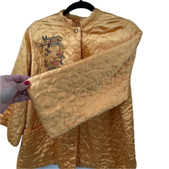 Vintage Beatriz Pines Oriental Quilted Jacket - Picture 5 of 6